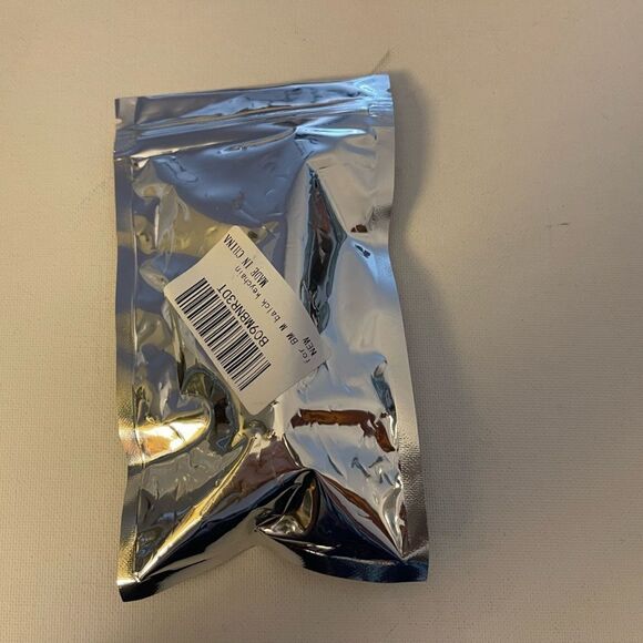 BMW Motorsports logo Key Fob Keychain in Black Leather NWT - Picture 4 of 5